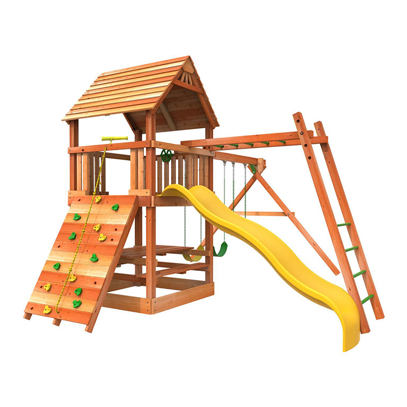 Set de leagăn Woodplay Monkey Tower